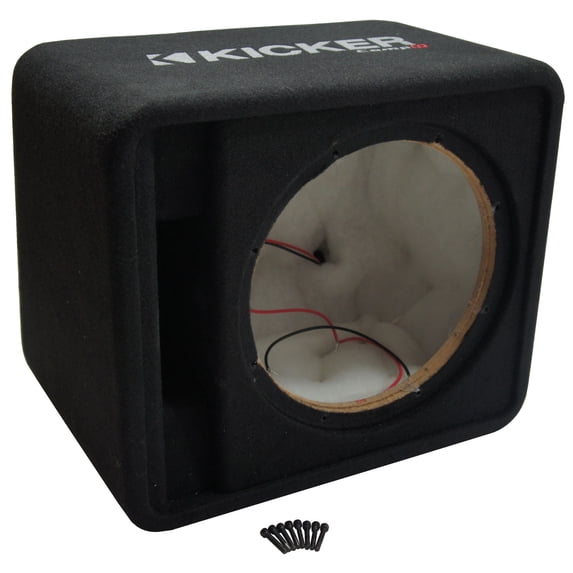 Kicker 43VCWR122 Single 12" Sub Vented Port Empty Subwoofer Enclosure Universal