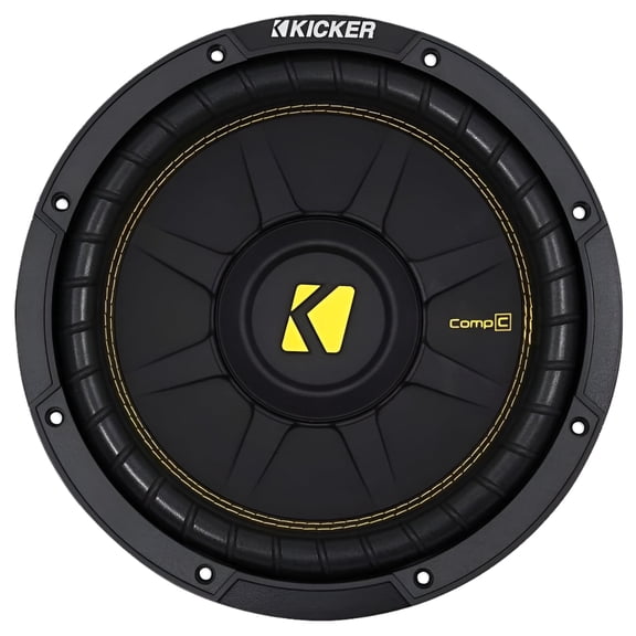 Kicker 44CWCD104 10" CompC 4-Ohm DVC Subwoofer