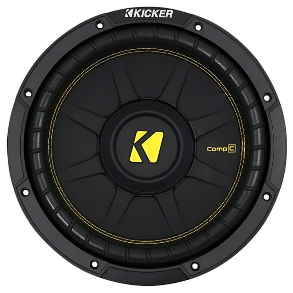 Kicker 44CWCD104 10" CompC 4-Ohm DVC Subwoofer