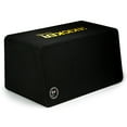"Kicker 44DCWC122 Dual 12"" Car Audio Sub Box, 1200W 2 Ohm, Vented