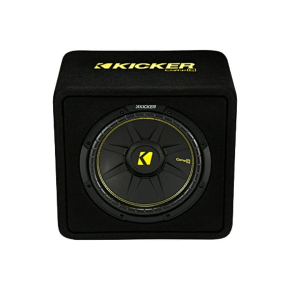 Kicker 44VCWC122 12" CompC 300-Watt 2-ohm Subwoofer in Vented Box