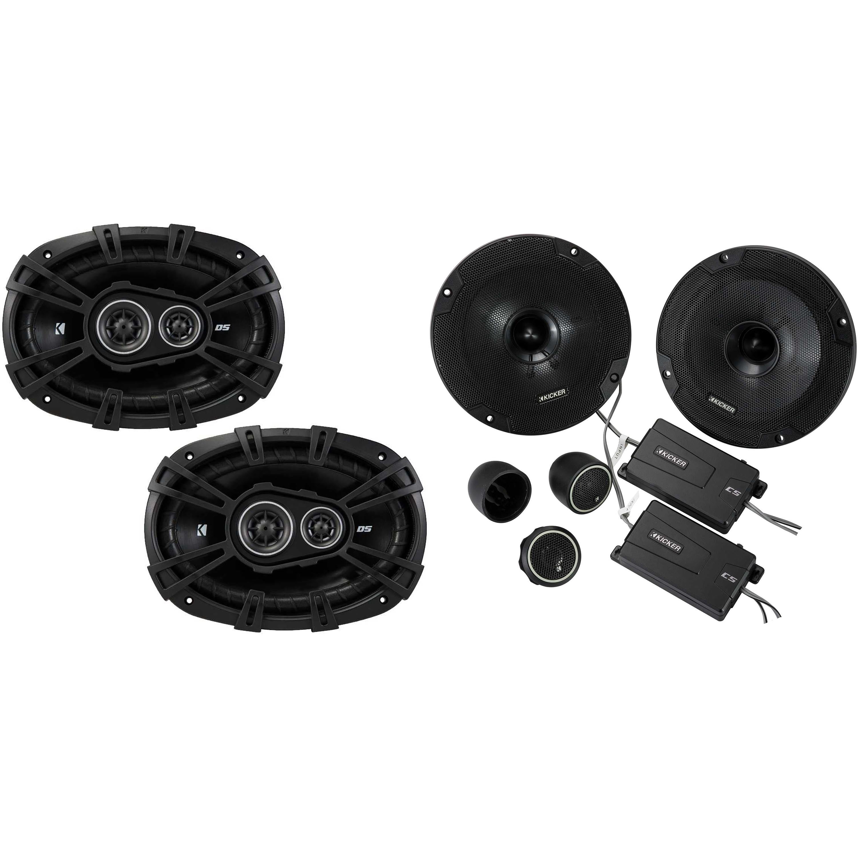 Kicker 46CSS654 CS-Series CSS65 6.5-Inch (160mm) Component System