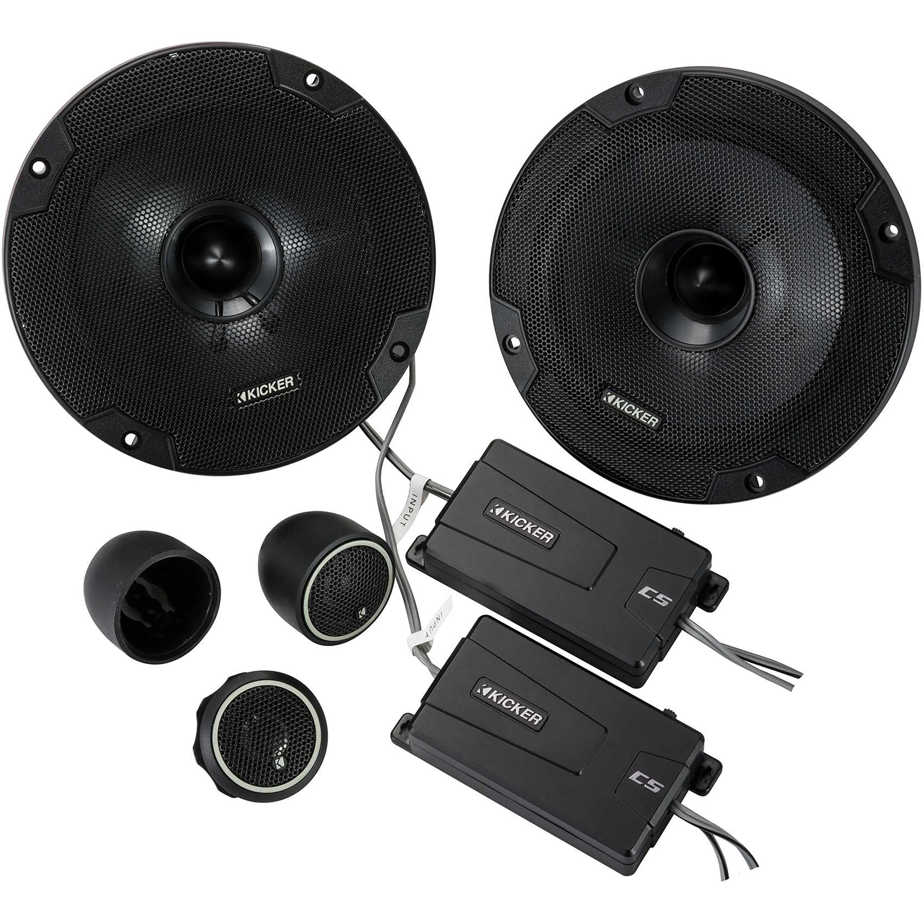 Kicker Component Kicker 46CSS654 CS-Series CSS65 6.5-Inch (160mm) Component System with ...