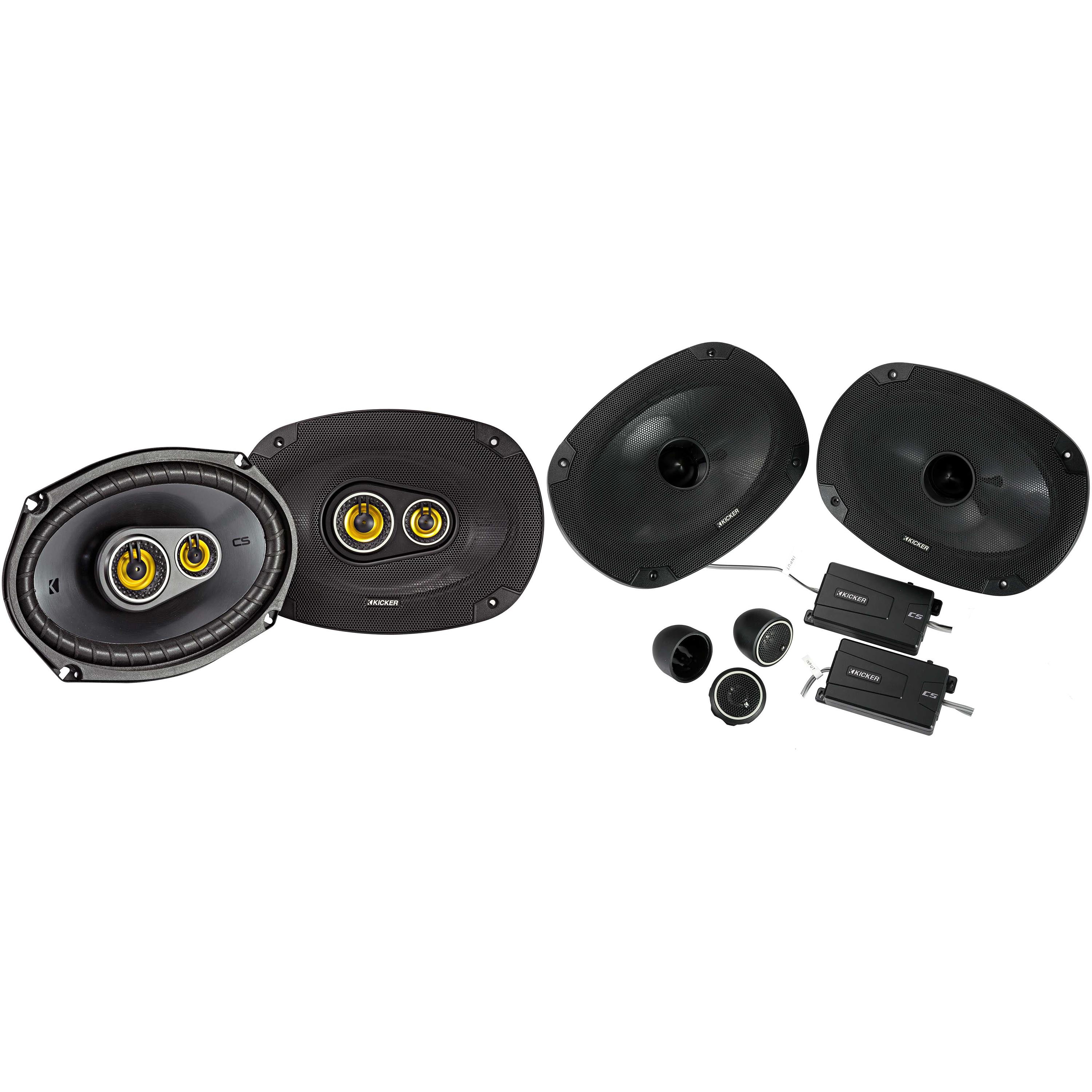 Kicker Component Kicker 46CSS694 CS-Series CSS69 6x9-Inch (160x230mm) Component System ...