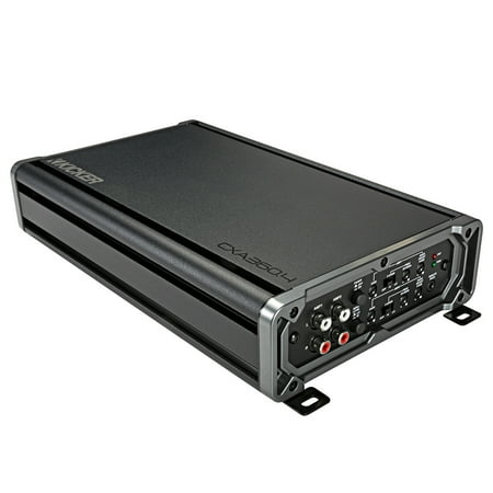 KICKER - CX 360W Class AB Bridgeable Multichannel Amplifier with Variable Crossovers - Black