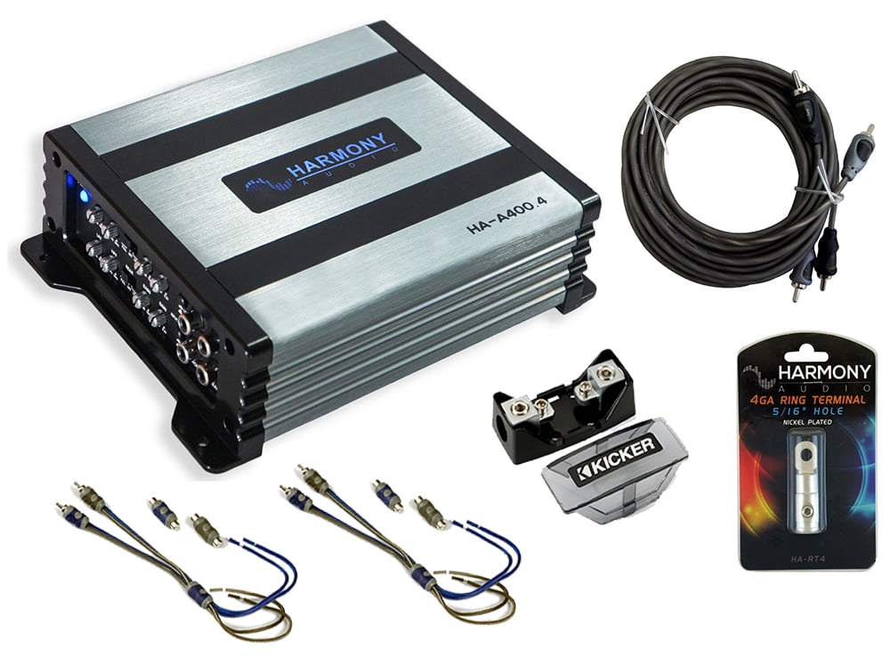 Kicker 46FHS Car Audio Mini ANL AFS 1/0 to 8 Gauge Power Wire Fuse