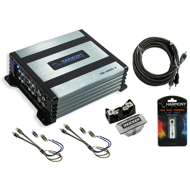 Kicker 46FHS Car Audio Mini ANL AFS 1/0 to 8 Gauge Power Wire Fuse