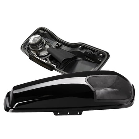 Kicker 46HDBL69VB 6x9" Vivid Black Bag Lid Audio Kit for Harley-Davidson Speaker