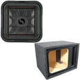 thumbnail image 1 of Kicker 46L7T12 Single 12 Inch Square L7T Loaded Vented Enclosure - 600 Watt 2 Ohm, 1 of 7