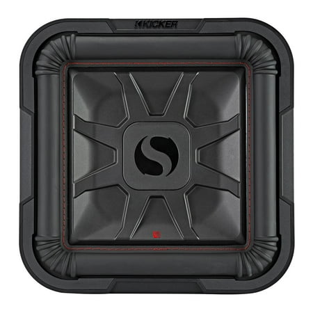 KICKER - Solo-Baric L7T 12" Dual-Voice-Coil 4-Ohm Subwoofer - Black