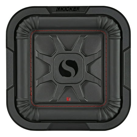 KICKER - Solo-Baric L7T 8" Dual-Voice-Coil 4-Ohm Subwoofer - Black