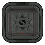Kicker 46L7T82 8 Solo-Baric L7T Shallow-Mount Dual 2-Ohm Voice Coil Subwoofer