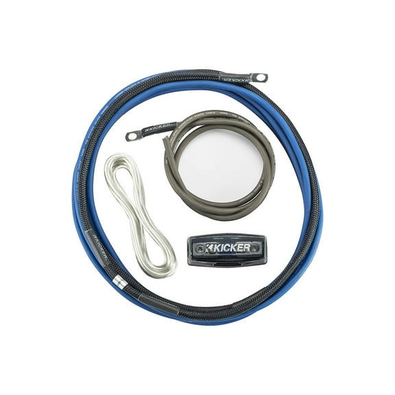 Kicker 46PK8 8AWG/8 Gauge 2-Channel Amplifier Power Wiring Kit