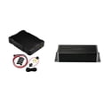 thumbnail image 1 of Kicker 47KEY2004 4-Channel DSP Smart Amplifier, 4x50W w/ 51HS12 Hideaway Compact Powered Subwoofer, 12-Inch Bundle, 1 of 7