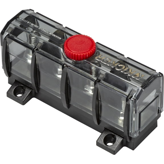 Kicker 47KMFDB3 Marine Audio Boat MRBF Style 4 Way Fused Distribtion Block New