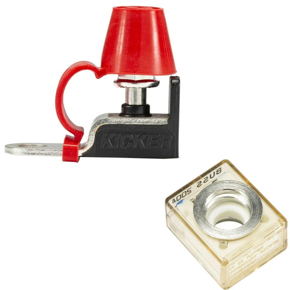 Kicker 47KMFMF ABYC Master Fuse Holder with 200 Amp Fuse