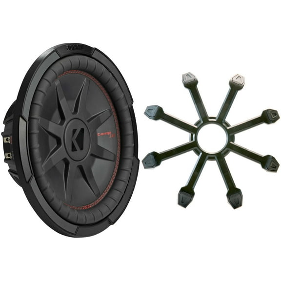 Kicker 48CWRT124 CompRT 12" Subwoofer, DVC, 4-ohm - Includes Grill
