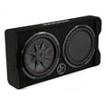thumbnail interactive-video image 1 of Kicker 48TRTP122 Down-Firing 12" CompRT 2-Ohm Subwoofer Enclosure, 1 of 5