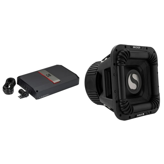 Kicker 49L7X122 - SoloX L7X 12-Inch & LX3000.1 Mono Amplifier