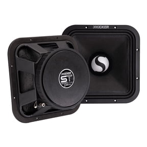 Kicker 49ST9MR4 9" Street Series Square Midrange 4 Ohm Speakers - Pair