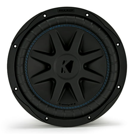 KICKER - CompVX 10" Dual-Voice-Coil 4-Ohm Subwoofer - Black