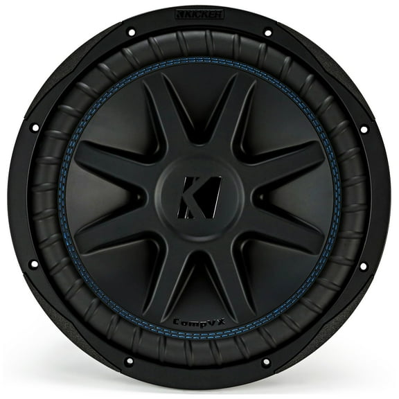 Kicker 50CVX122 Car Audio CompVX Series 12" Subwoofer 750-Watts DVC 2-Ohm Sub