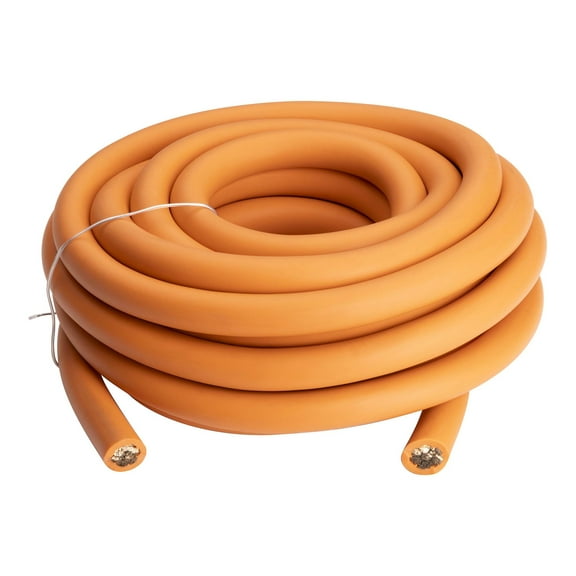 Kicker 50PWOR020 Warhorse 1/0 AWG Power Wire, 20-Foot, Orange