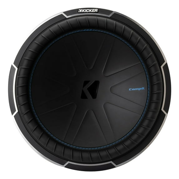 Kicker 51CWQ154 Car Audio CompQ Series 15" Subwoofer 1200W RMS 4-Ohm DVC Sub