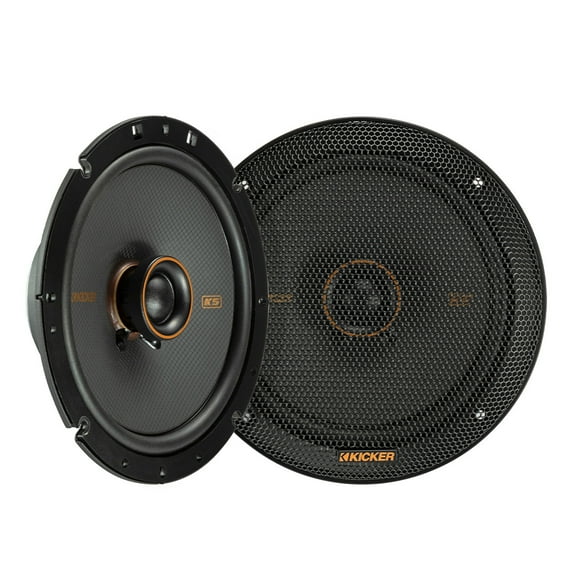 Kicker 51KSC6704 6.75" KS Series Coaxial Speakers - Pair