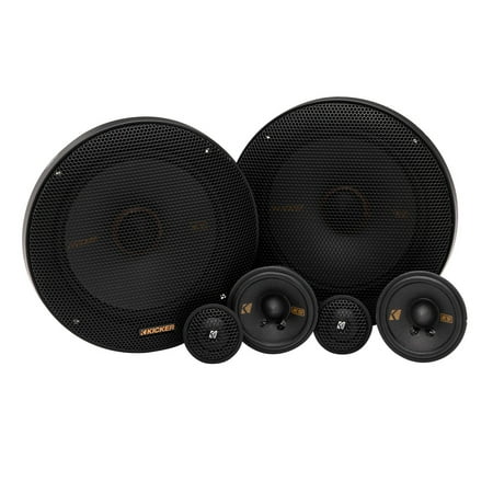 New Kicker KS-Series 51KSS365 6.5" 160W Peak Power 3-Way Component Speaker System