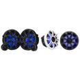 thumbnail image 1 of Kicker 51MSS84 - MSS 8-Inch Premium Marine 4-Ohm LED Component System, Pair w/ 51MSC8 8 Inch Coaxial, 1 of 7