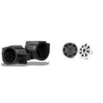 thumbnail image 1 of Kicker 6.5" Charcoal Marine Speakers w/ RZ5-F65U In-Dash 6.5" Speaker-Pods Compatible with 2020-2024 Polaris RZR Pro Series, 1 of 6