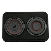 Kicker 6.75 2-Ohm CompRT Loaded Subwoofer Box