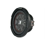 Kicker 8 Inch Dual 600 Watt CompRT 2 Ohm Shallow Slim Car Subwoofer | 43CWRT82