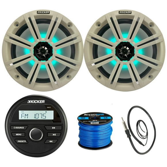 Kicker Marine Led Speakers
