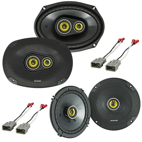 Kicker CS Series Complete Speaker Replacement Package Fits select 2004-2008 Acura TL