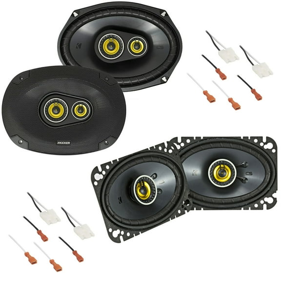 Kicker CS Series Factory OEM Speaker Upgrade Package Fits select 1982-1992 Chevrolet Camaro