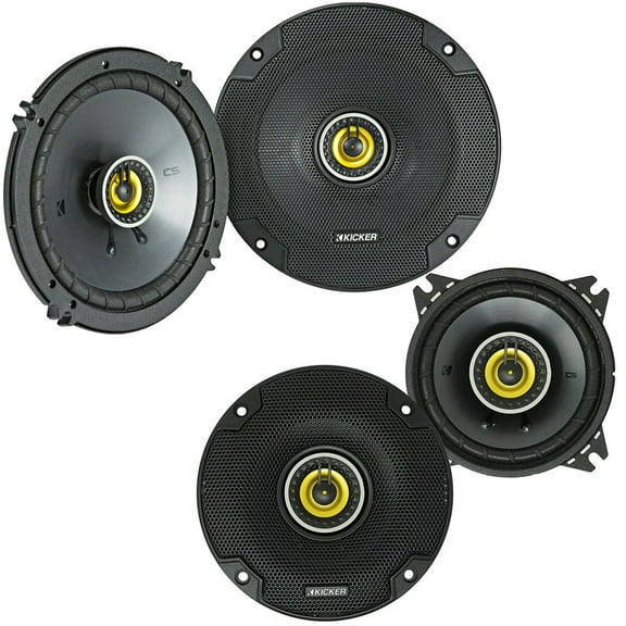 Kicker CS Series Factory Speaker Replacement Package Fits select 1998-2004 Subaru Forester