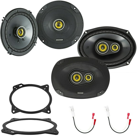 Kicker CS Series Factory Speaker Replacement Package for Select 2009-2013 Toyota Corolla