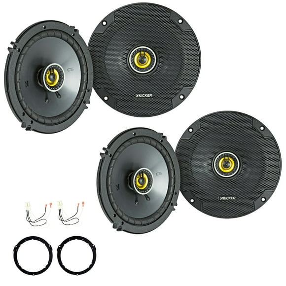 Kicker CS Series Factory Speaker Upgrade Package Fits select 2015-2024 Ford Mustang