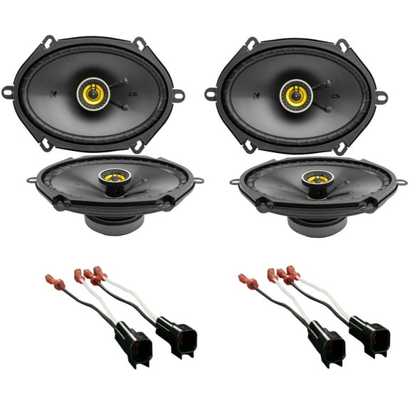Kicker CS Series Factory Speaker Upgrade Package for Select 2005-2016 Vehicles from Ford
