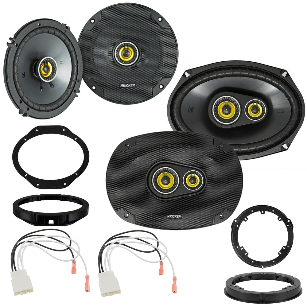 Kicker CS Series Factory Speaker Upgrade Package for Select 2015-2024 Ford F-150
