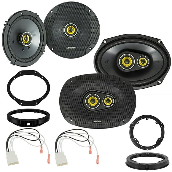 Kicker CS Series Factory Speaker Upgrade Package for Select 2015-2024 Ford F-150