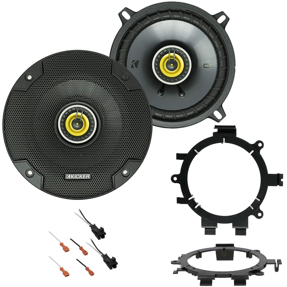 Kicker CS Series Front Door Factory Speaker Replacement Package Fits select 1995-2006 Chevrolet Tahoe