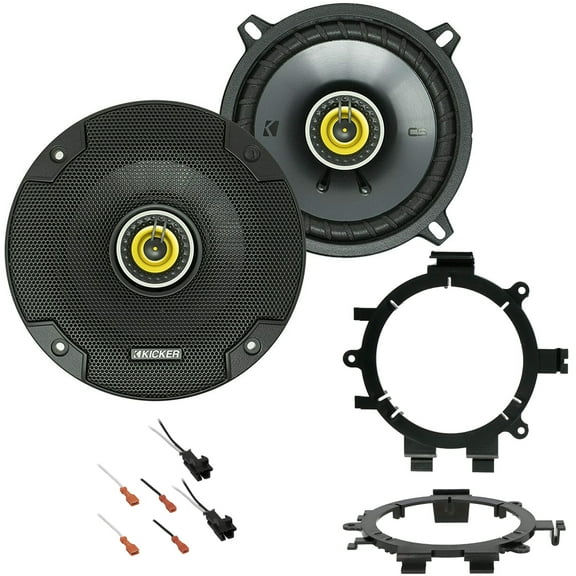 Kicker CS Series Front Door Factory Speaker Replacement Package Fits select 1995-2006 Chevrolet Tahoe
