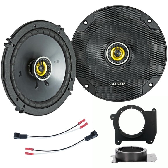 Kicker CS Series Front Door Factory Speaker Replacement Package Fits select 1998-2005 Chevrolet Blazer