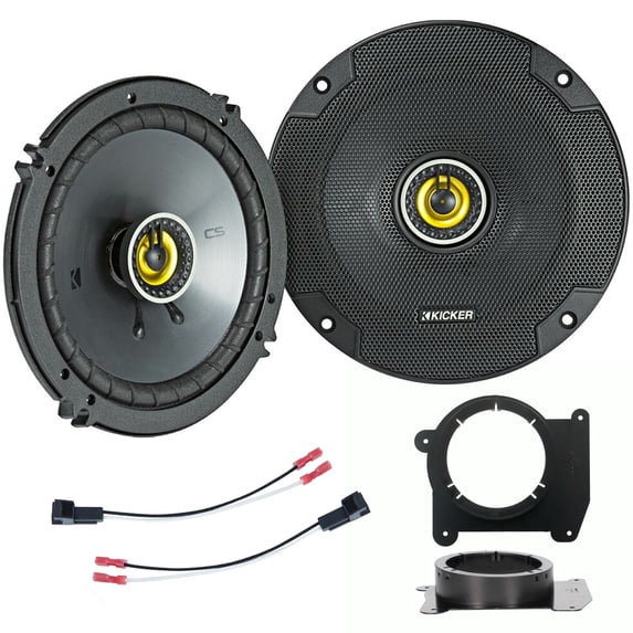 Kicker CS Series Front Door Factory Speaker Replacement Package Fits select 1998-2005 Chevrolet Blazer