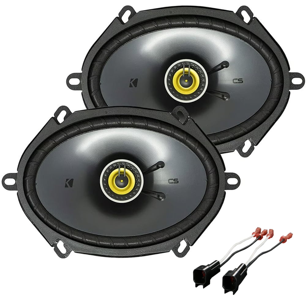 Kicker CS Series Front Door Factory Speaker Replacement Package Fits select 1999-2008 Ford F-150
