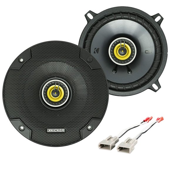 Kicker CS Series Front Door Speaker Replacement Package Fits select 1989-1992 Ford Ranger