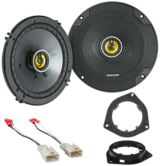 Kicker CS Series Front Door Speaker Replacement Package for Select 2003-2007 Toyota Sequoia